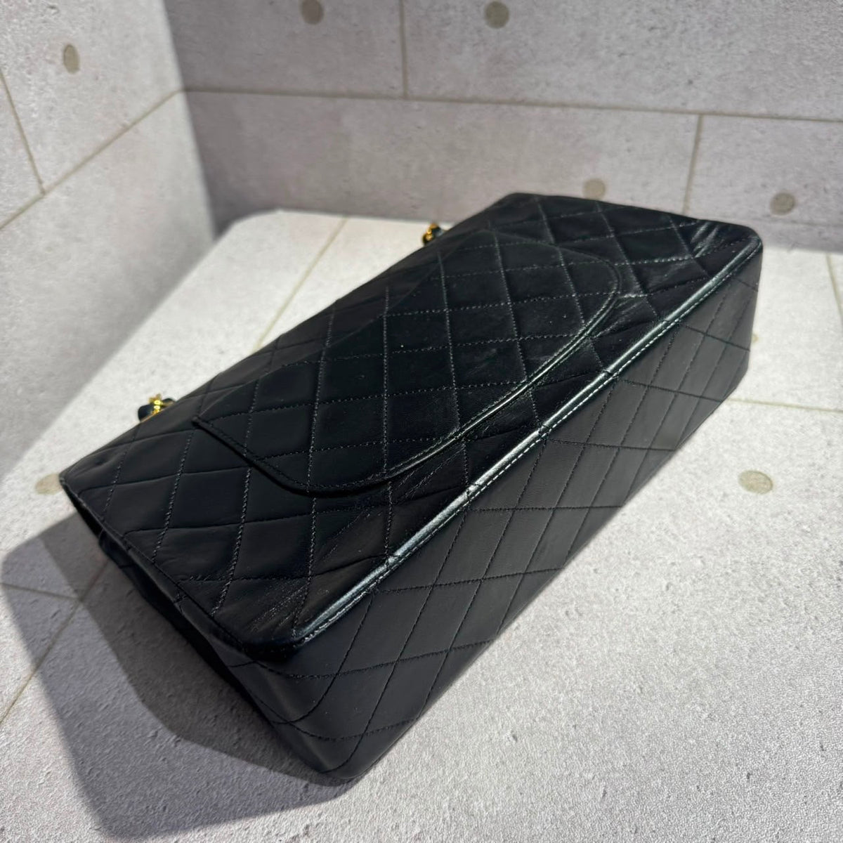 Chanel - Vintage Classic Médium 25cm double flap timeless