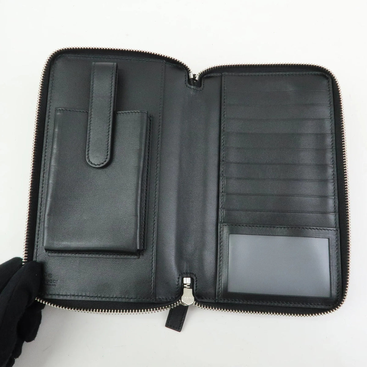 Gucci - Portefeuille Oganizer de voyage microguccissima