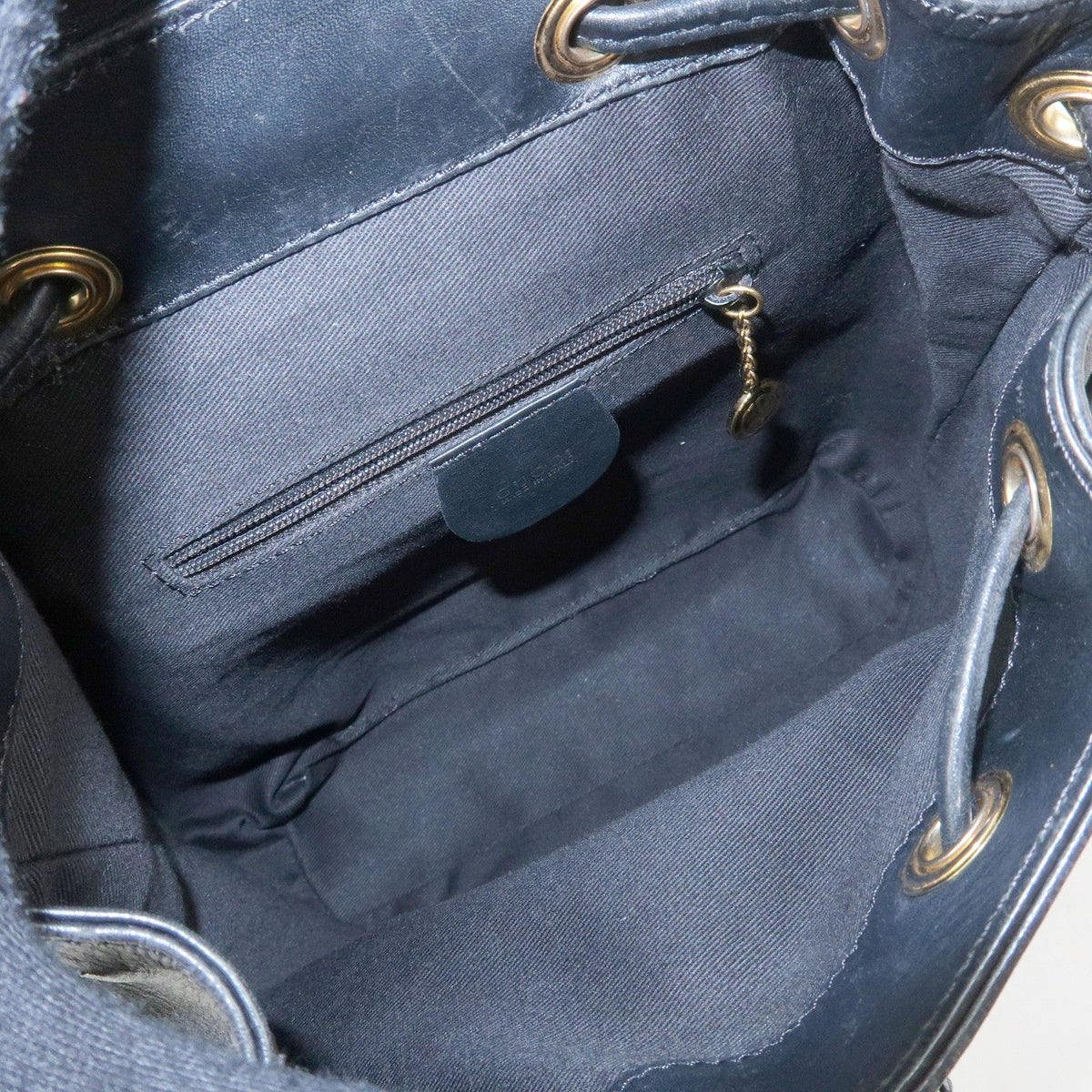 Gucci - Sac à dos en cuir bamboo web