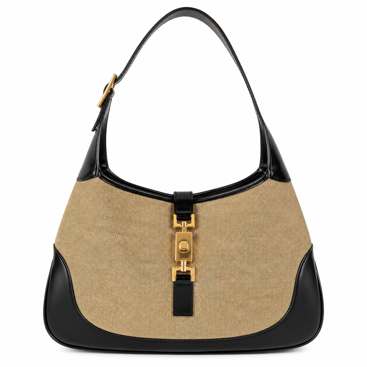 Gucci - Sac Jackie Toile et cuir