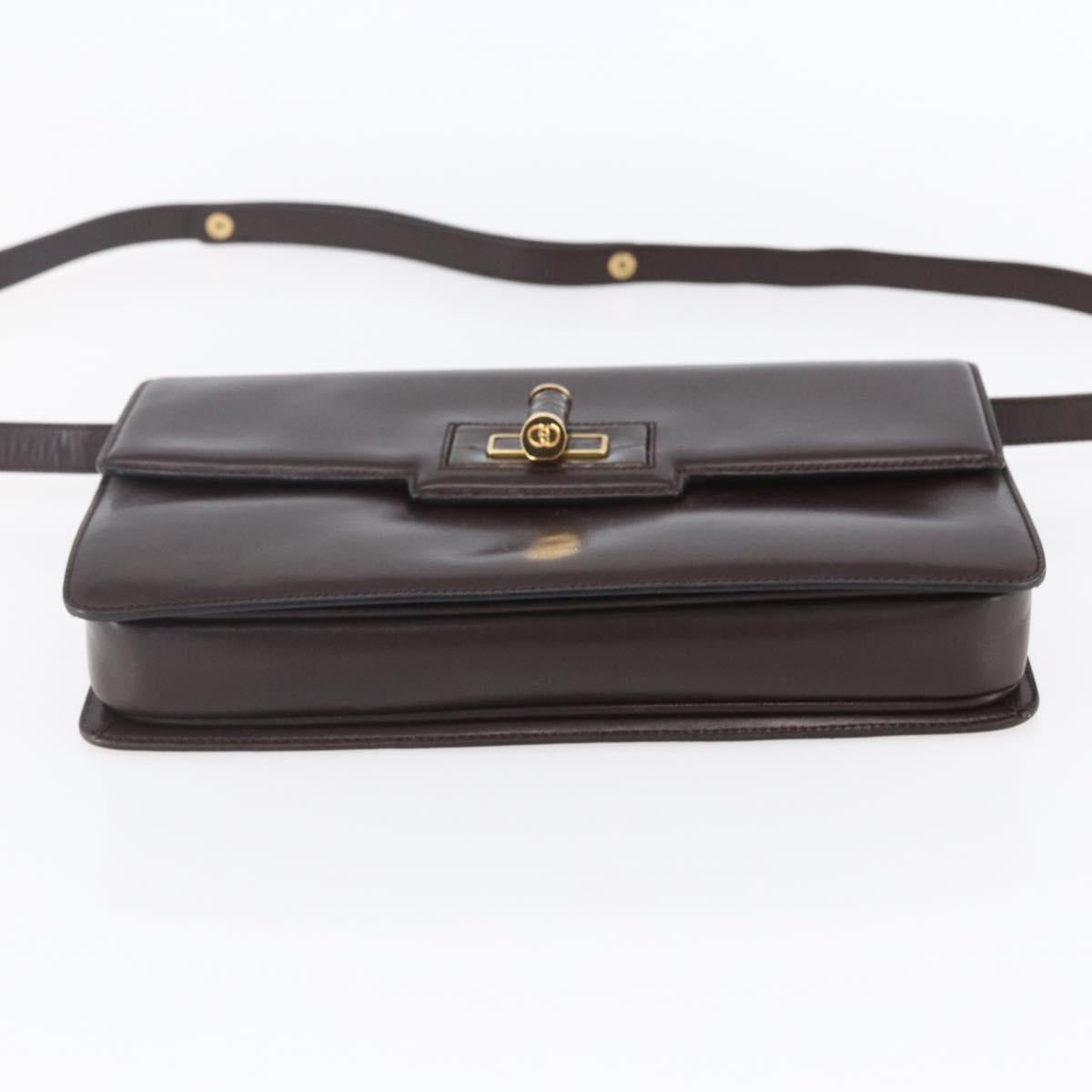 Gucci - Sac vintage en cuir et croco