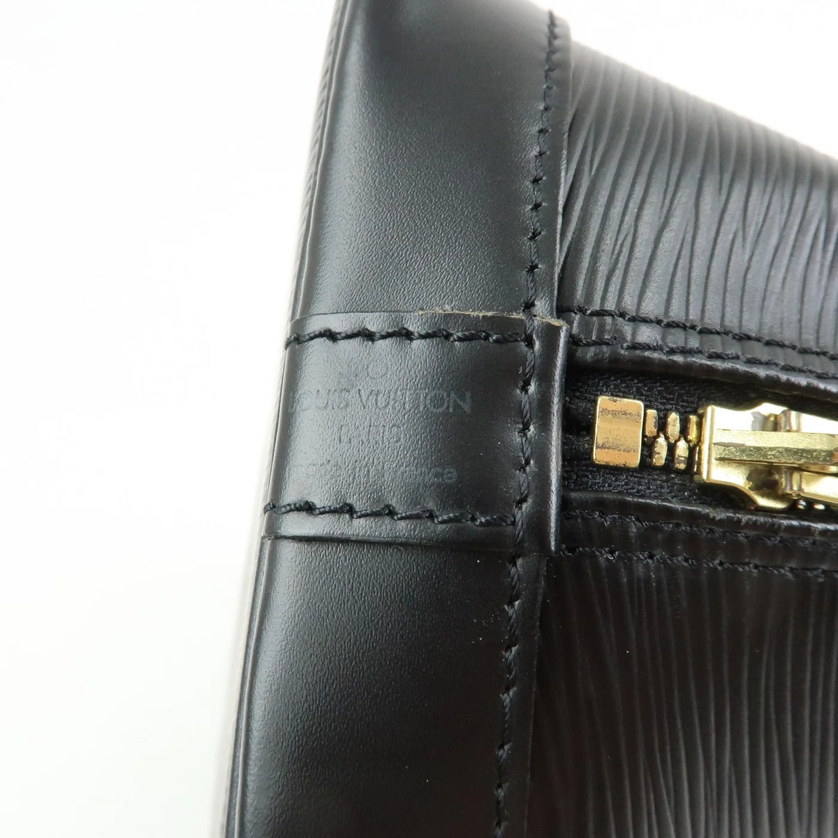 Louis Vuitton - Alma PM Cuir épi Noir