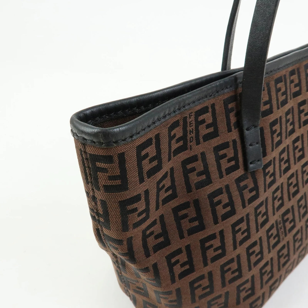 Fendi - Petit Tote toile Zucchino