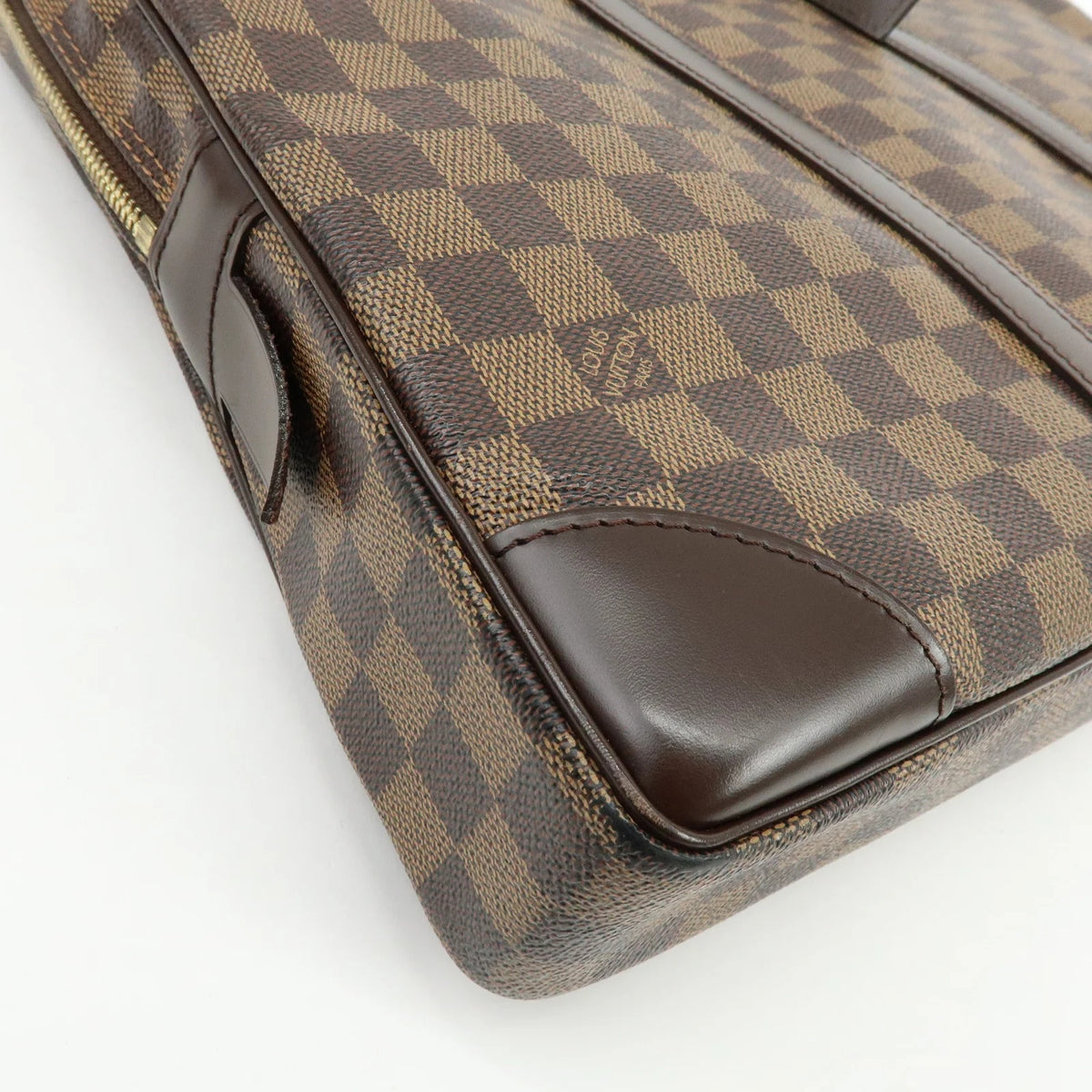 Louis Vuitton - Porte documents de voyage Damier Ebene