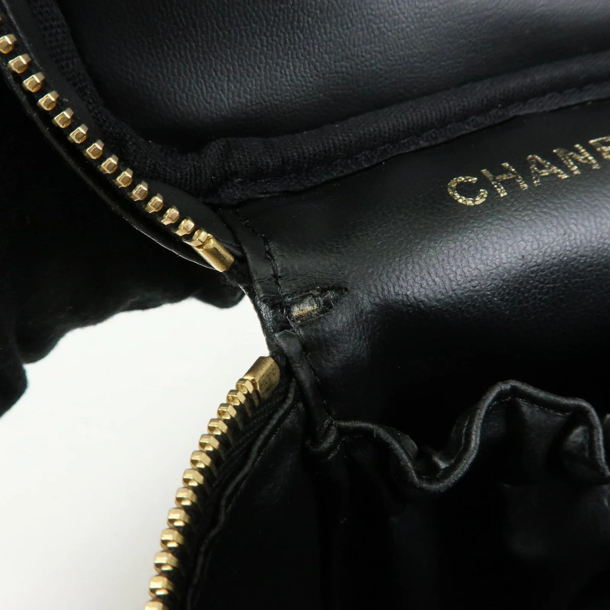 Chanel - Vanity Cuir caviar vintage