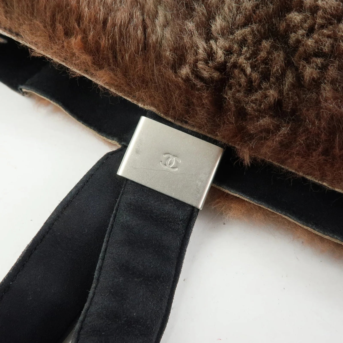 Chanel - Sac Shopper en fourrure de Lapin vintage